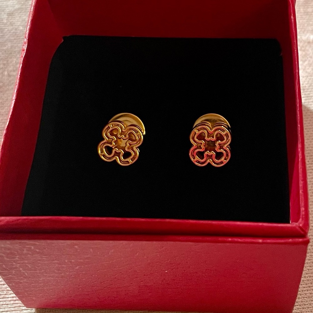 Carolina Herrera - Double Rosetta Insignia Earrings